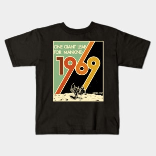 1969 Moon Landing Kids T-Shirt